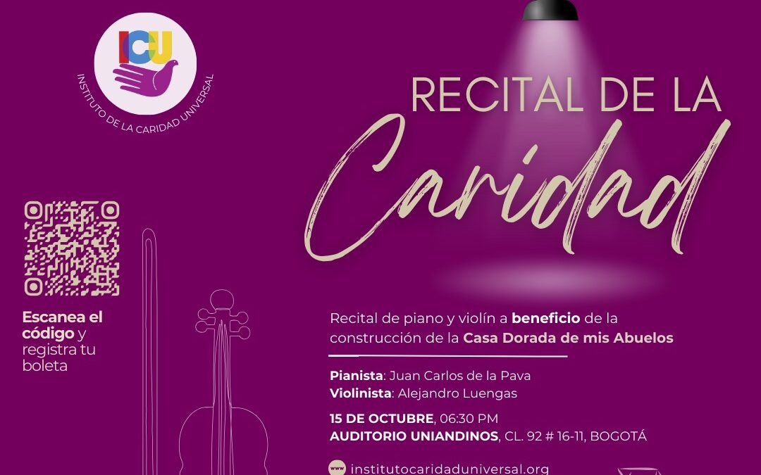 Gran recital de la caridad en pro de la Casa Dorada de mis Abuelos